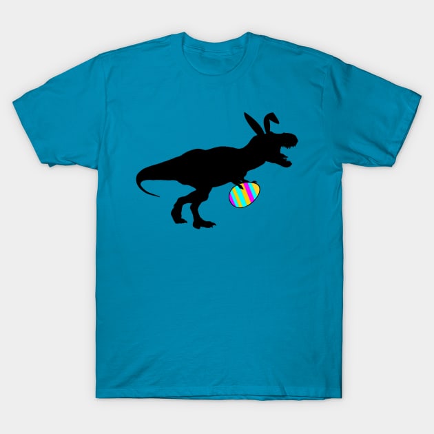 Ark Survival Evolved-Easter Bunny T Rex T-Shirt by Cactus Sands